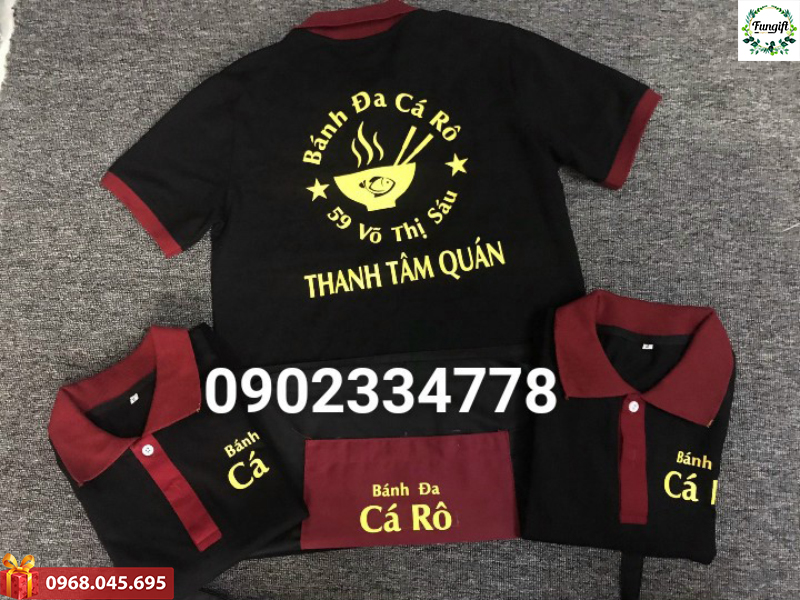 Nhận may đồng phục nhân viên nhà hàng ăn
