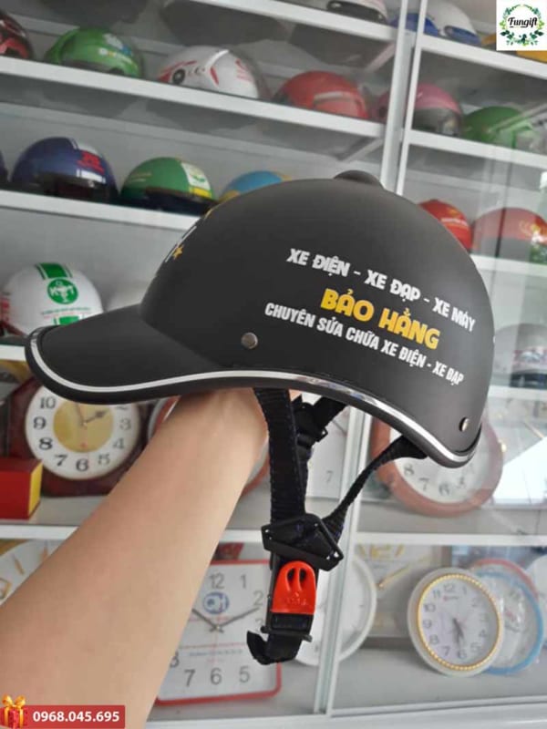 Sản xuất mũ bảo hiểm in logo Hà Nội