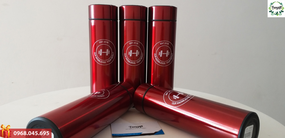 Bình giữ nhiệt thông minh hiển thị nhiệt độ