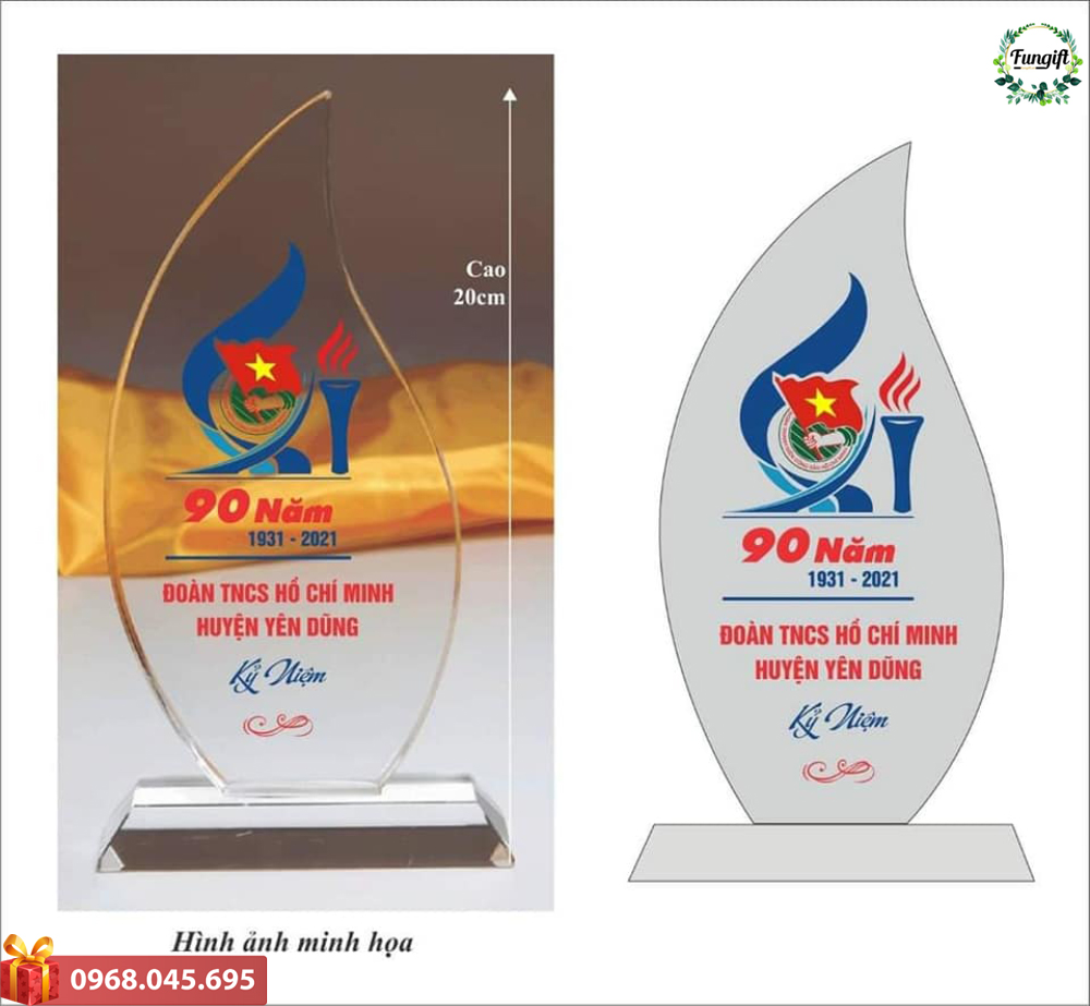 Cúp vinh danh đẹp Hà Nội
