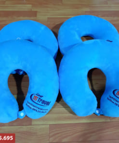 Gối kê cổ quà tặng thêu logo