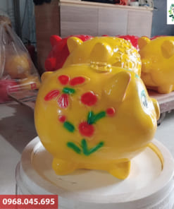 Lợn đất sứ tráng men