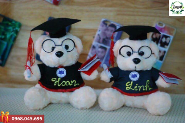 mẫu gấu cử nhân đẹp