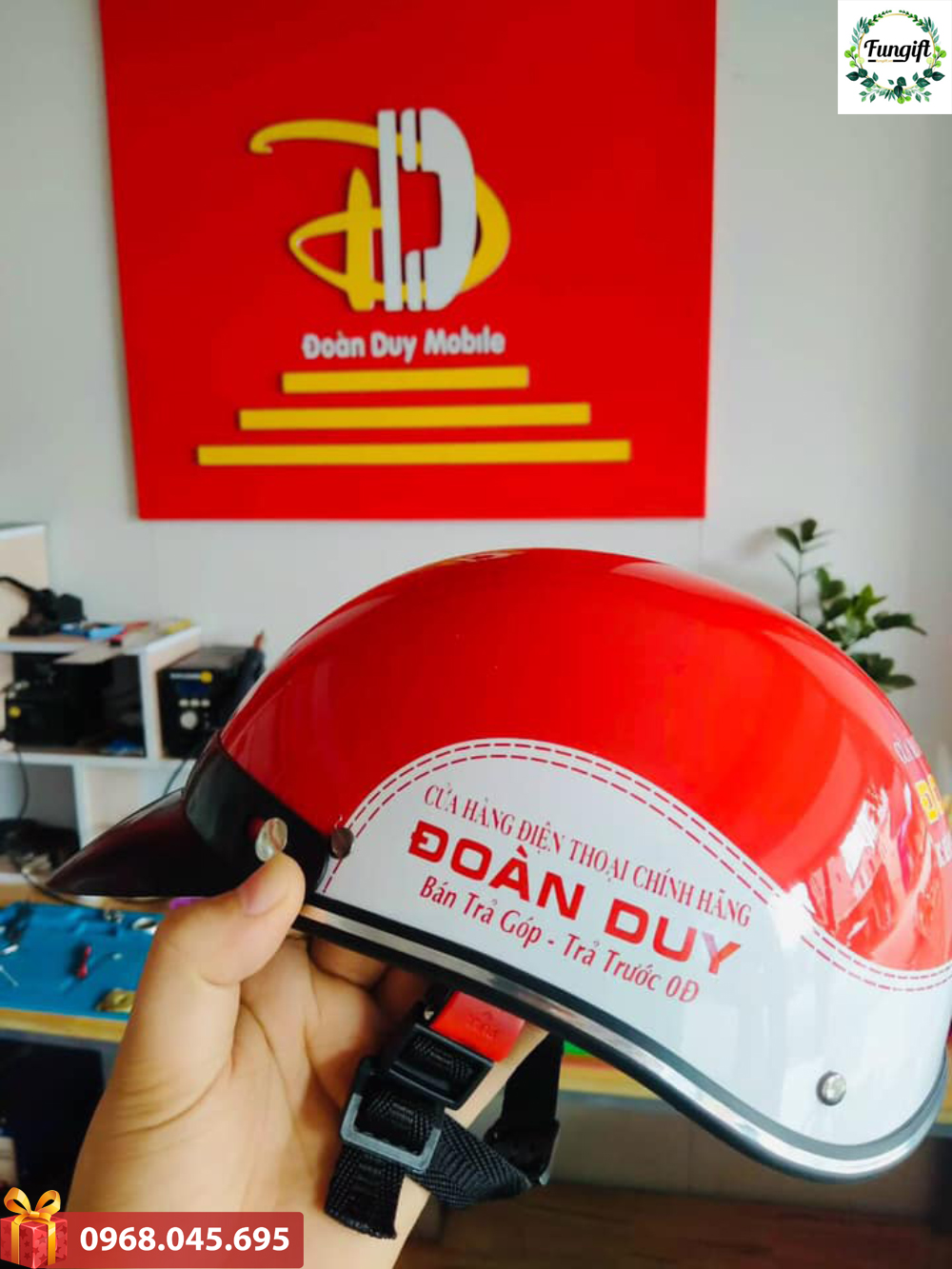 Nhận làm mũ bảo hiểm nửa đầu giá sỉ