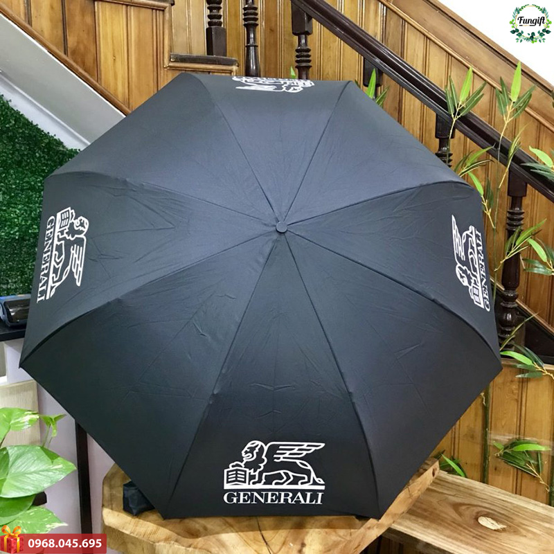Ô gấp ngược quà tặng in logo 