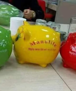 Quà tặng heo đất may mắn