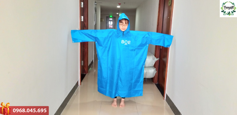 Áo mưa vải dù siêu bền