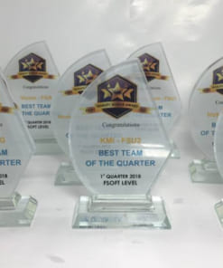 Cúp vinh danh cuối năm