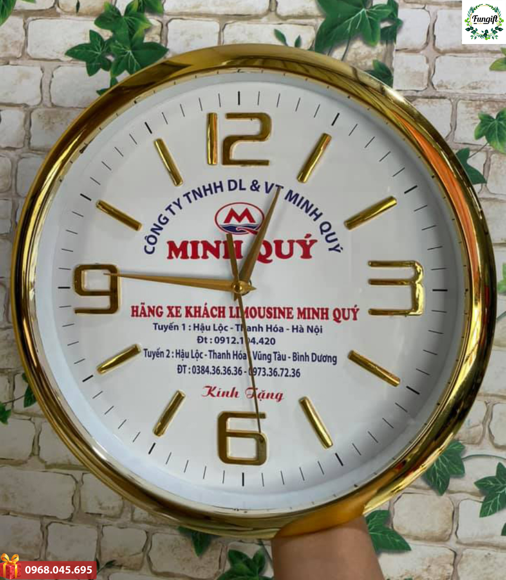 Đồng hồ quà tặng in logo theo yêu cầu