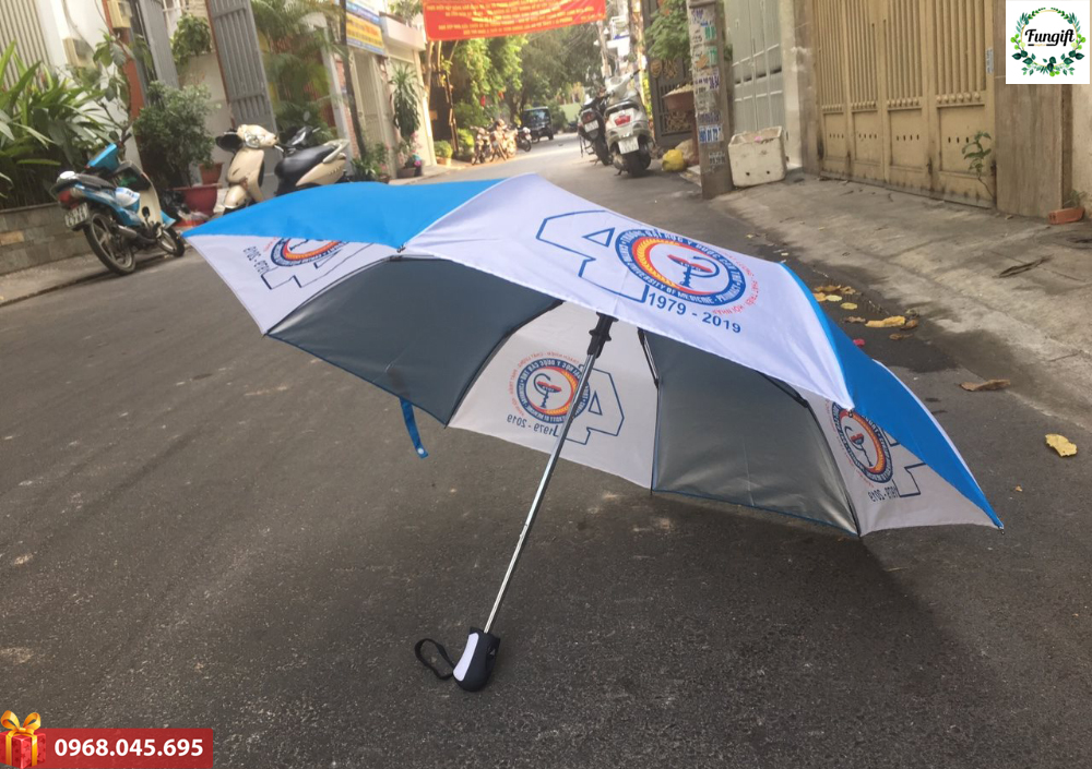 Ô gấp 3 che mưa