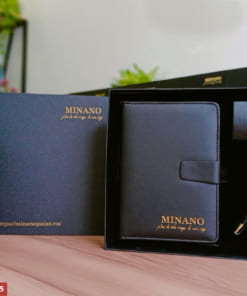 Bộ giftset in logo Minano