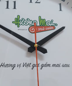Làm đồng hồ treo tường theo yêu cầu