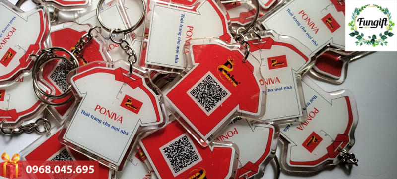 Móc khoá hình áo