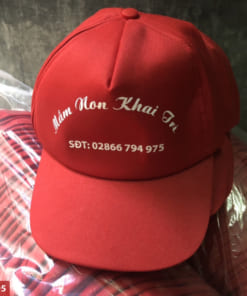 Nón lưỡi trai in thêu logo