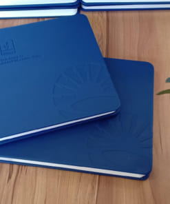 Sổ bìa da in logo theo yêu cầu