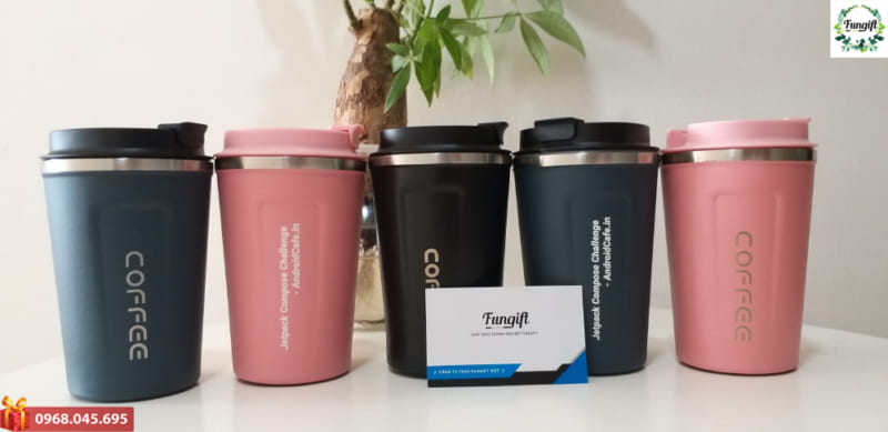 Cốc cafe in logo theo yêu cầu