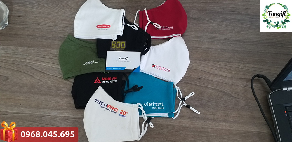 In logo khẩu trang theo yêu cầu