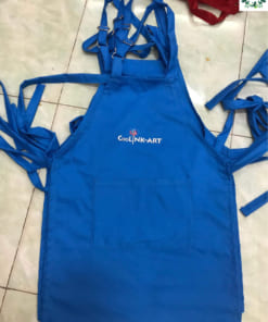 In logo lên tạp dề
