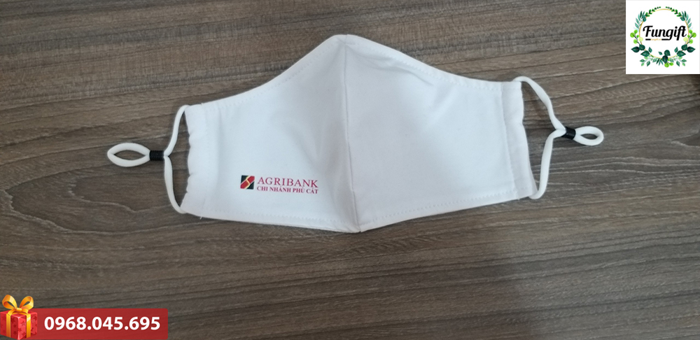Khẩu trang 3 lớp in logo