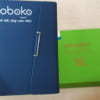 Sổ bìa da in logo Joboko