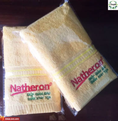 Khăn cotton thêu logo theo yêu cầu