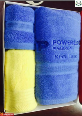 Thêu logo lên khăn theo yêu cầu