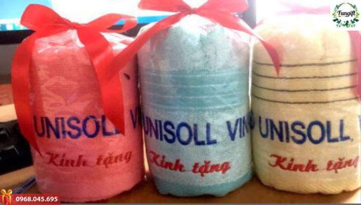 Khăn thêu quà tặng cao cấp