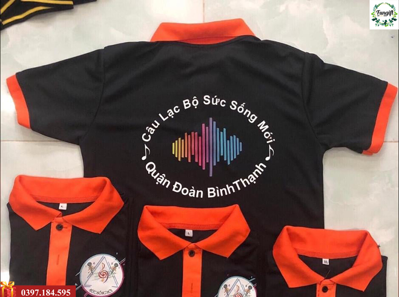 In logo lên áo đồng phục công ty