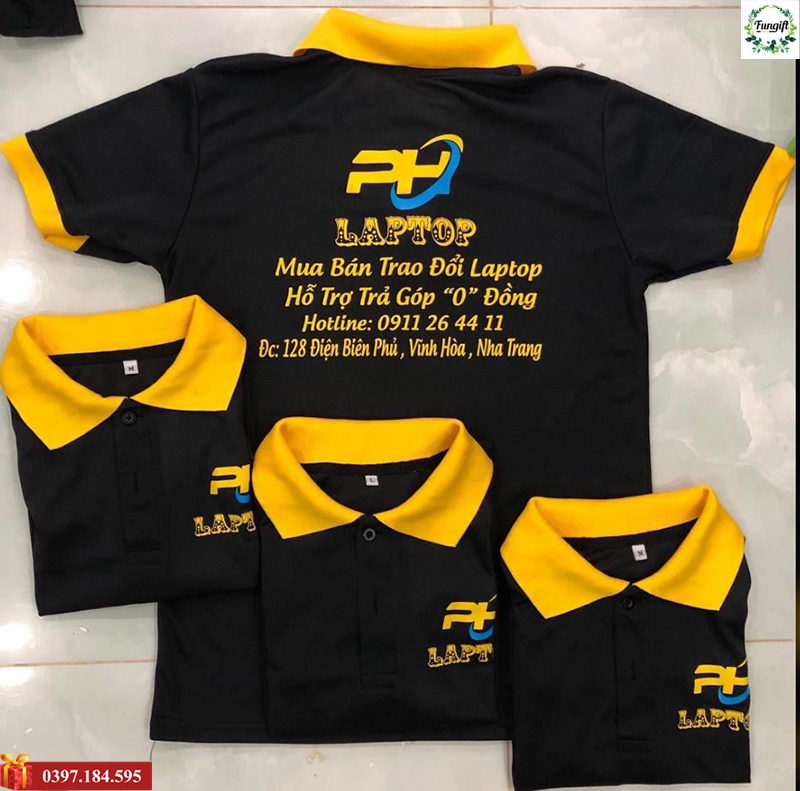 Xưởng may áo đồng phục in logo công ty uy tín