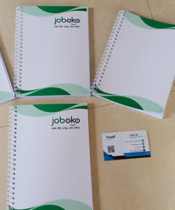 Sổ bìa cứng in logo theo yêu cầu