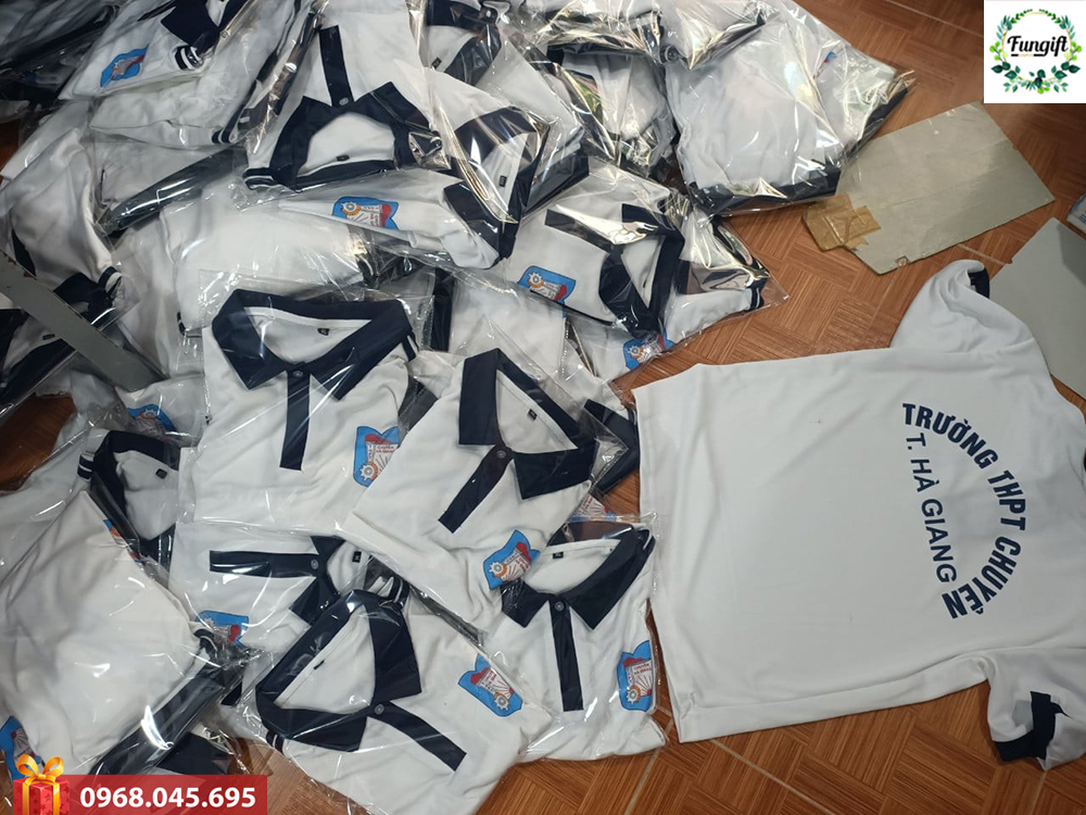 In logo lên áo đồng phục công ty