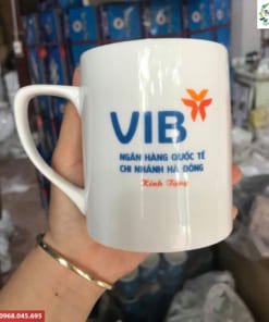 In logo lên ly sứ theo yêu cầu