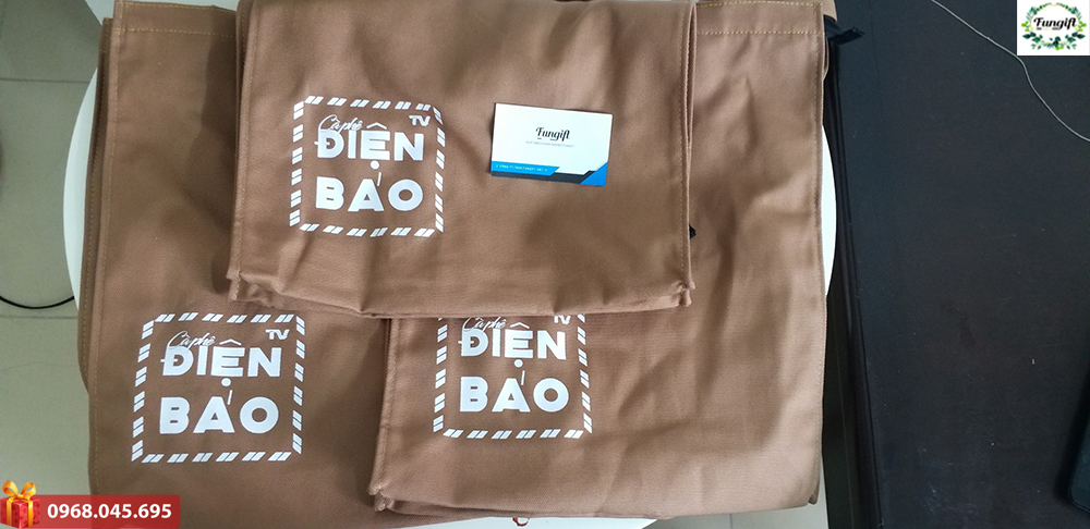 Xưởng sản xuất túi canvas in logo