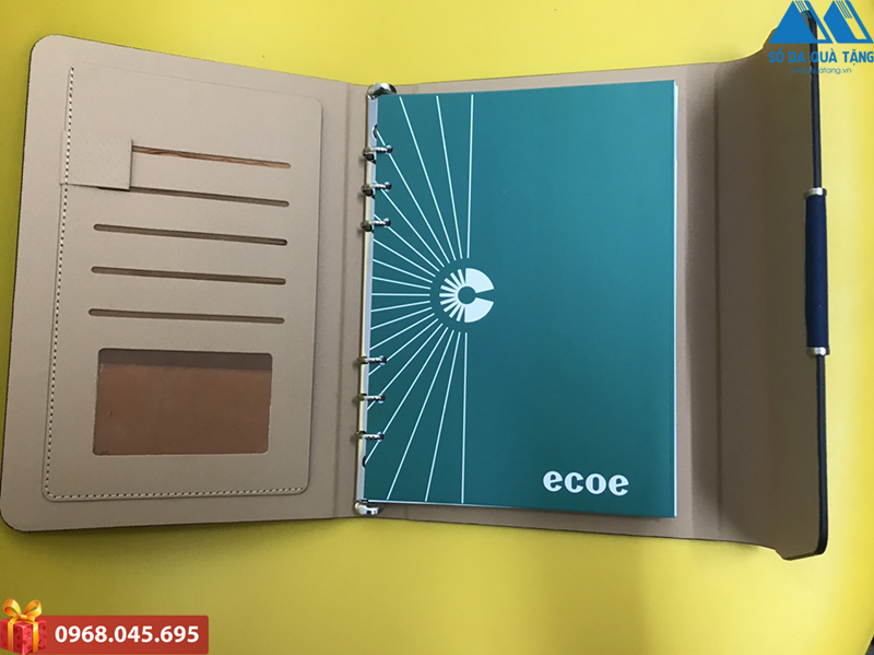 In logo sổ da theo yêu cầu