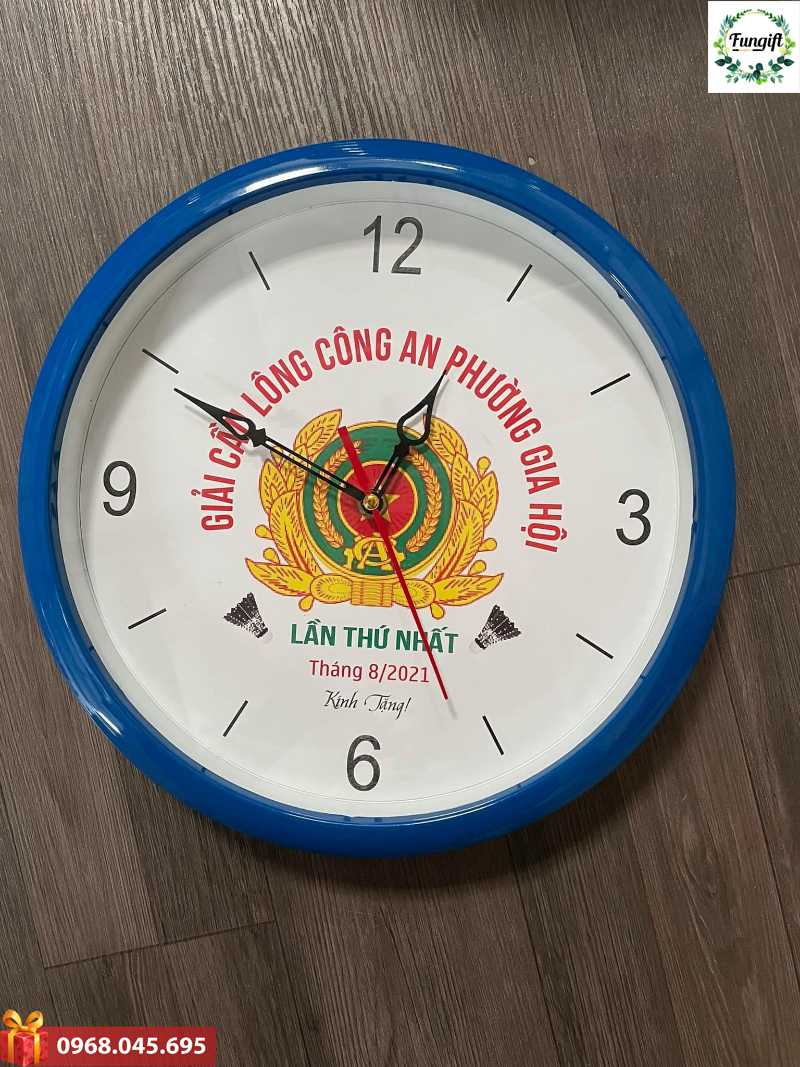 Đồng hồ in logo công ty