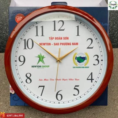 Đồng hồ treo tường in hình theo yêu cầu