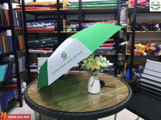 Sản xuất ô dù in logo công ty