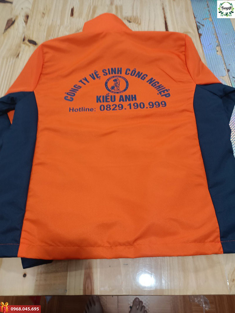 Áo khoác in logo cao cấp giá sỉ