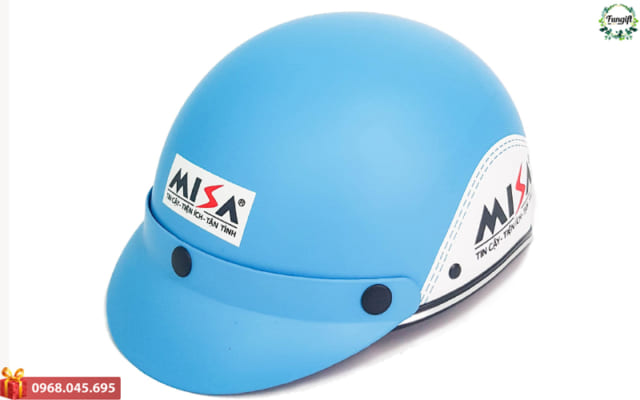 Mũ bảo hiểm in logo theo yêu cầu