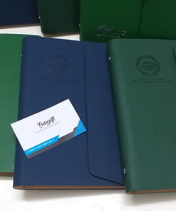 In logo lên sổ bìa da
