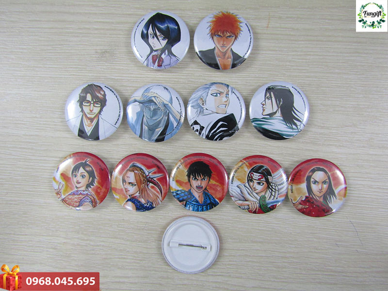 Chuyên sản xuất huy hiệu nhựa