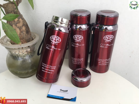 Bình giữ nhiệt in logo quà tặng