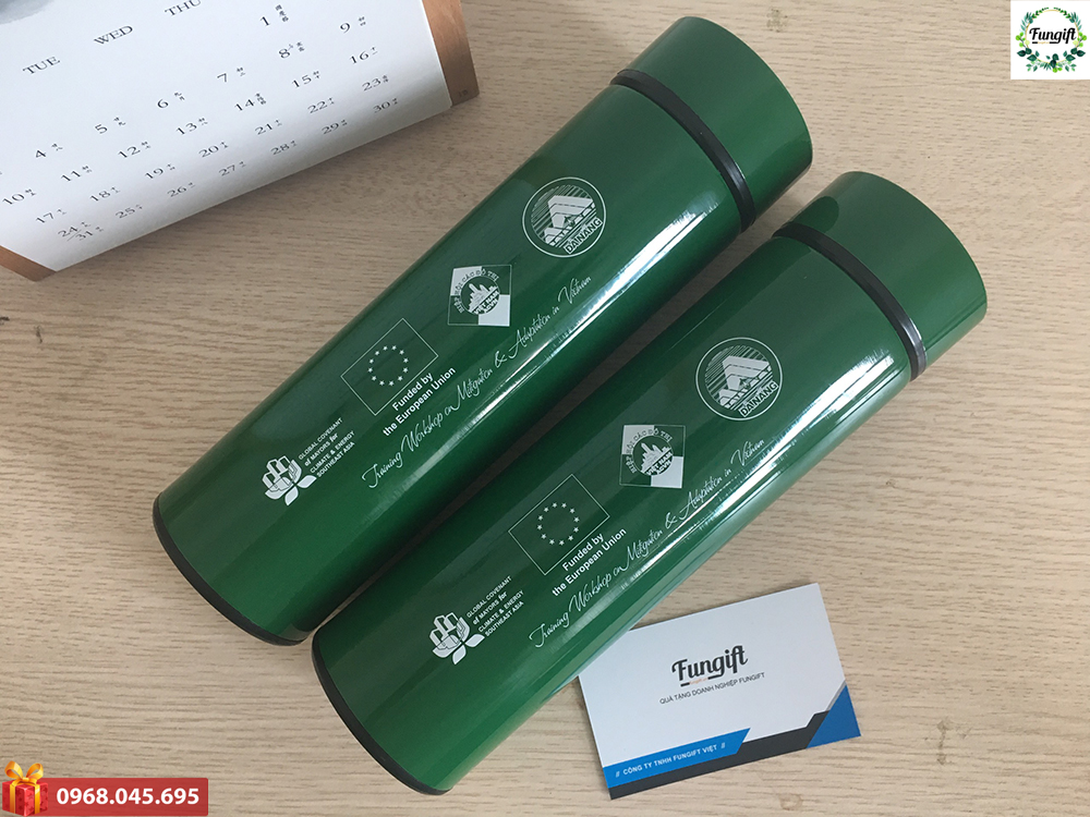 In logo lên bình nước Hà Nội