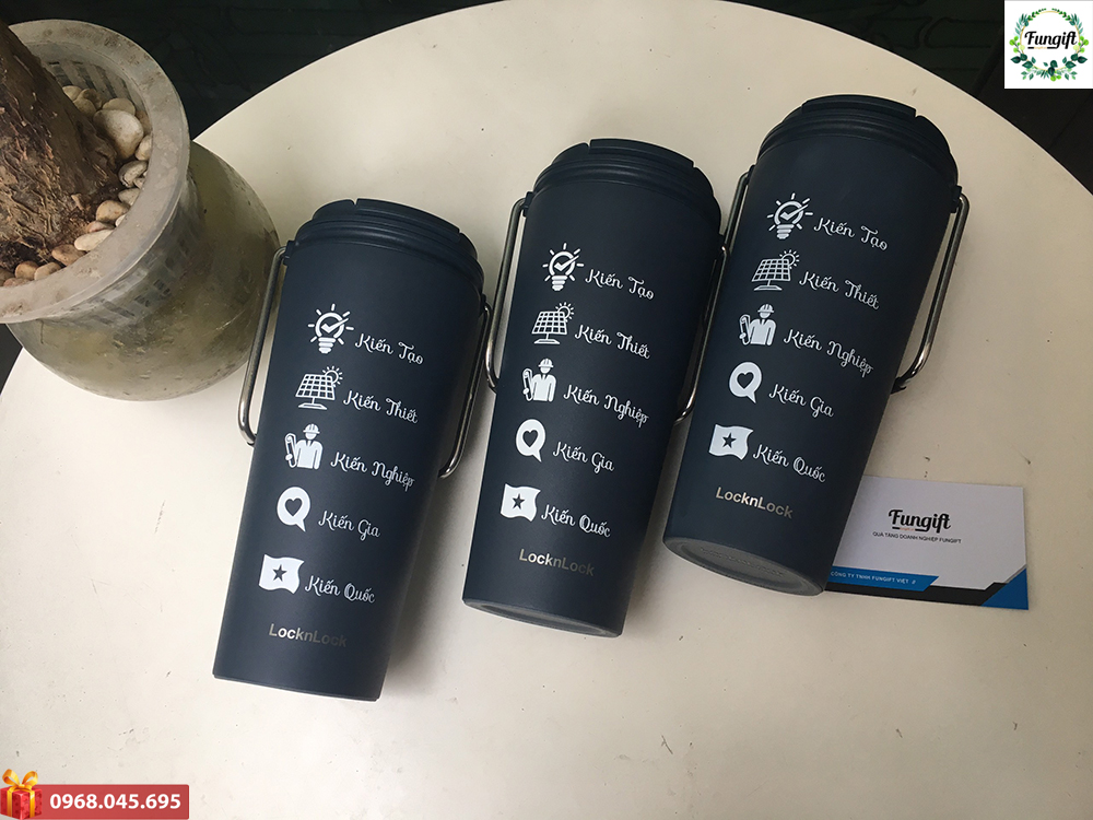 In logo lên cốc giữ nhiệt