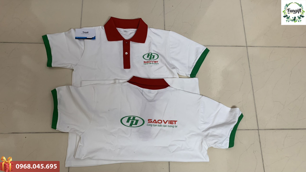 Áo đồng phục công ty in logo