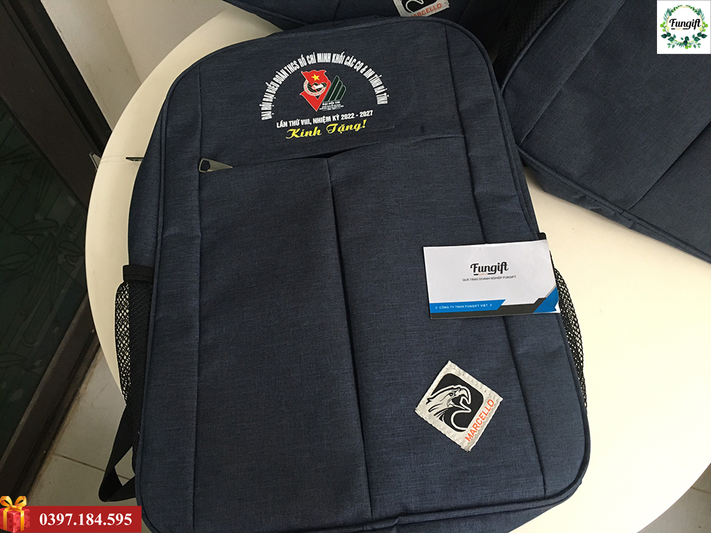 Balo in logo theo yêu cầu