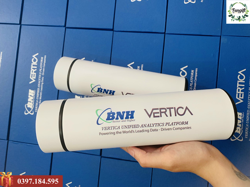 Bình giữ nhiệt in logo theo yêu cầu