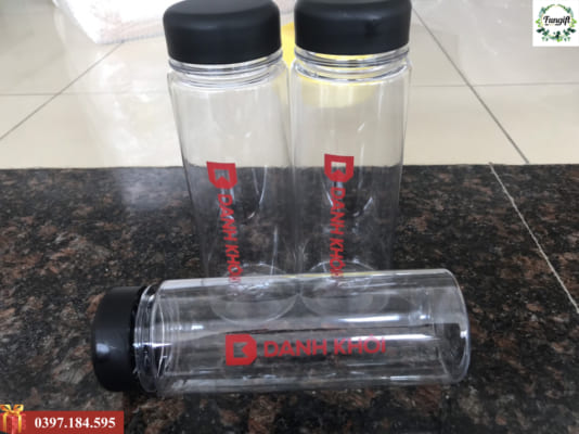 Bình nước nhựa quà tặng