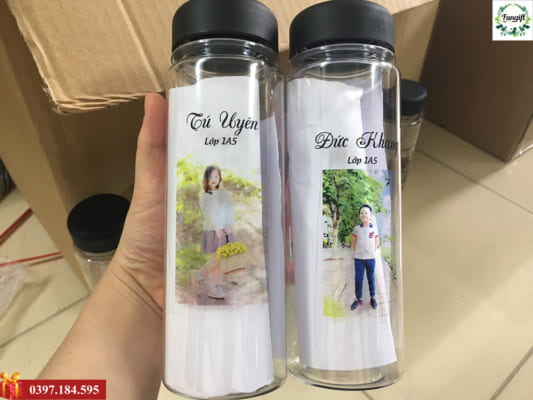 Bình nước nhựa quà tặng cuối năm