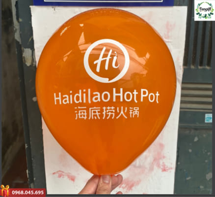 Bóng bay in theo yêu cầu